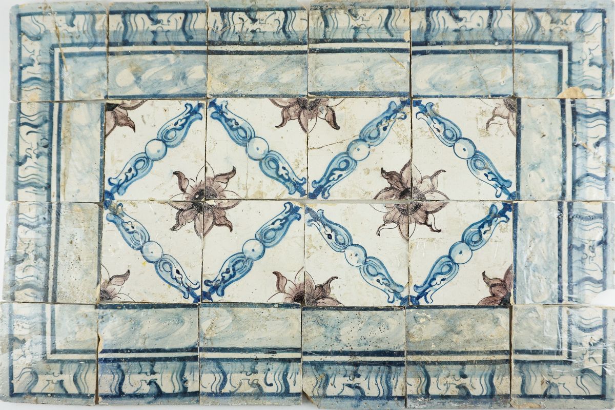 Painel com 24 Azulejos