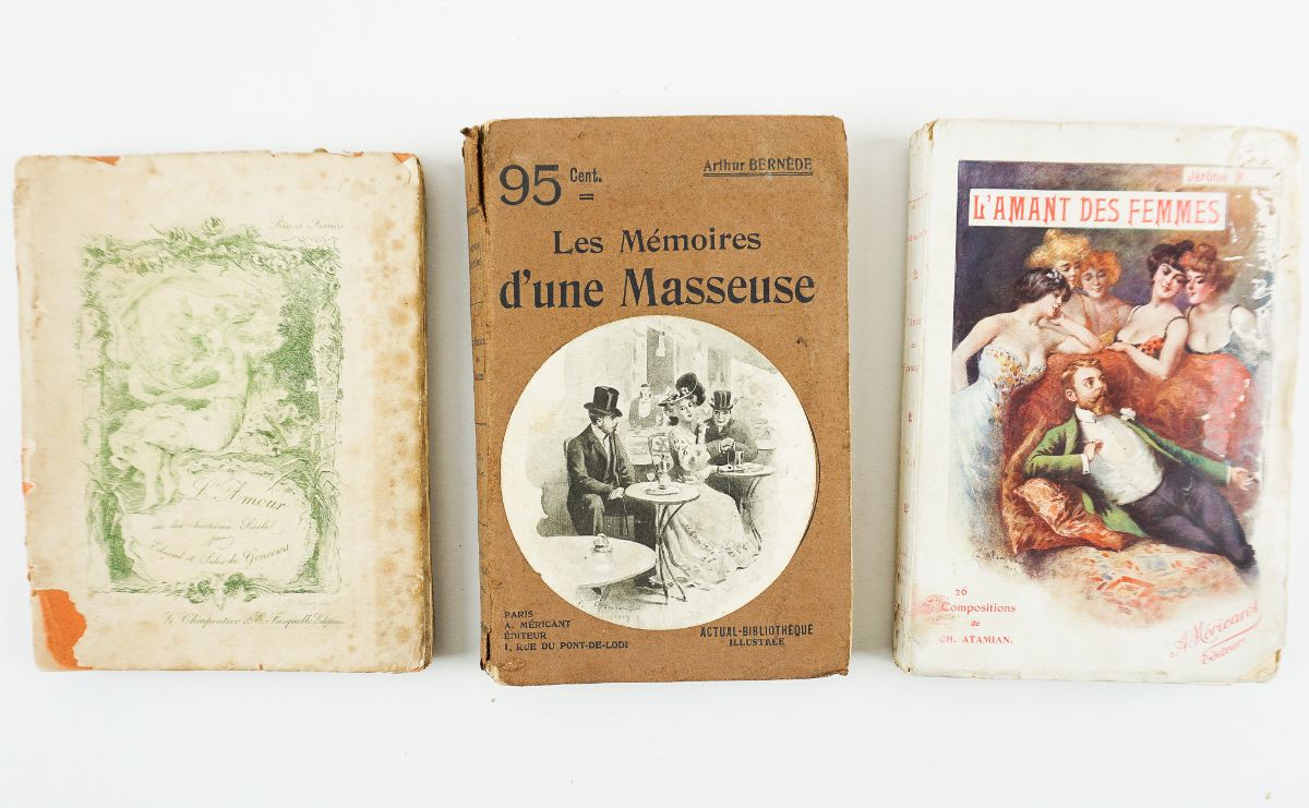 Livros eróticos franceses antigos