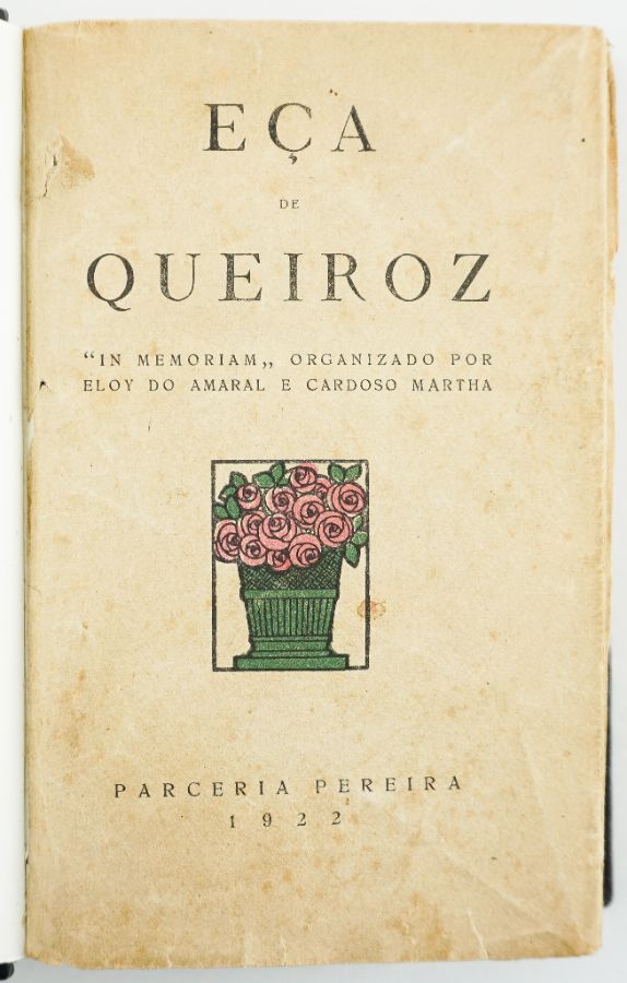In Memoriam de Eça de Queiroz (1922)