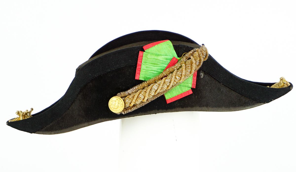 Chapéu armado de Oficial da Marinha