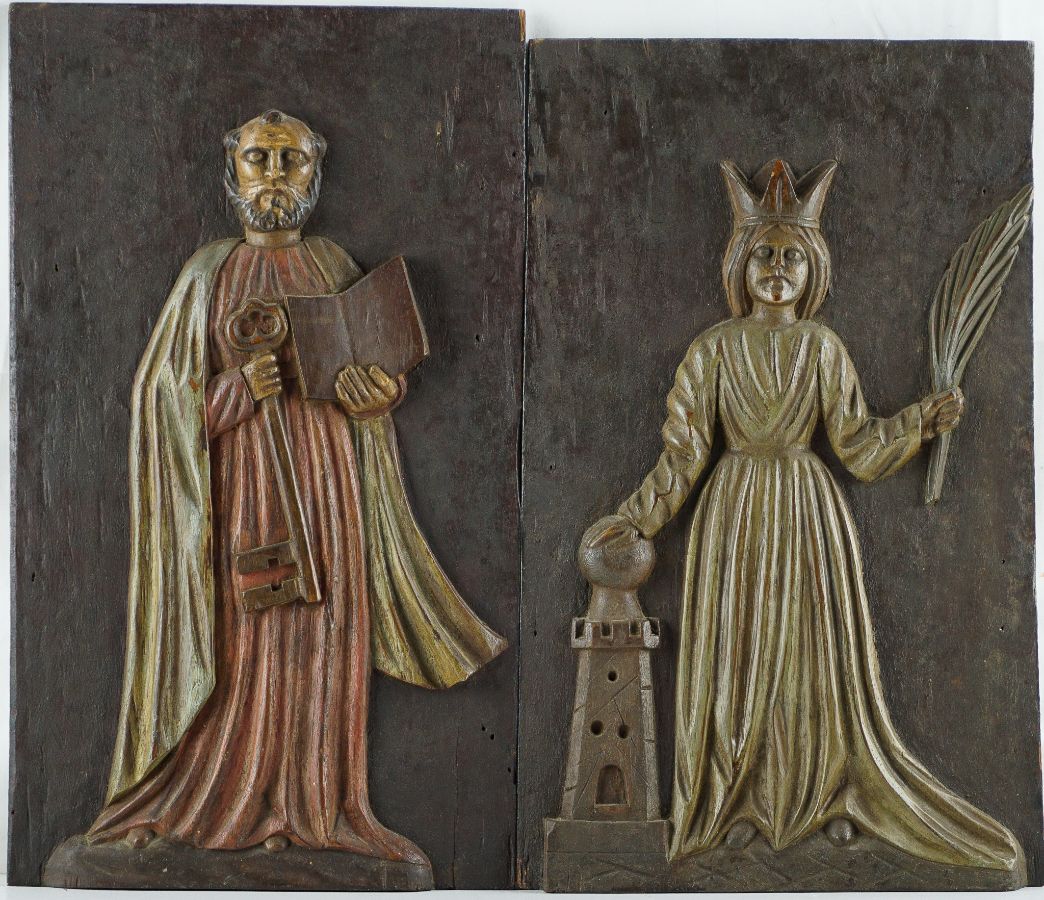 Duas Placas Religiosas