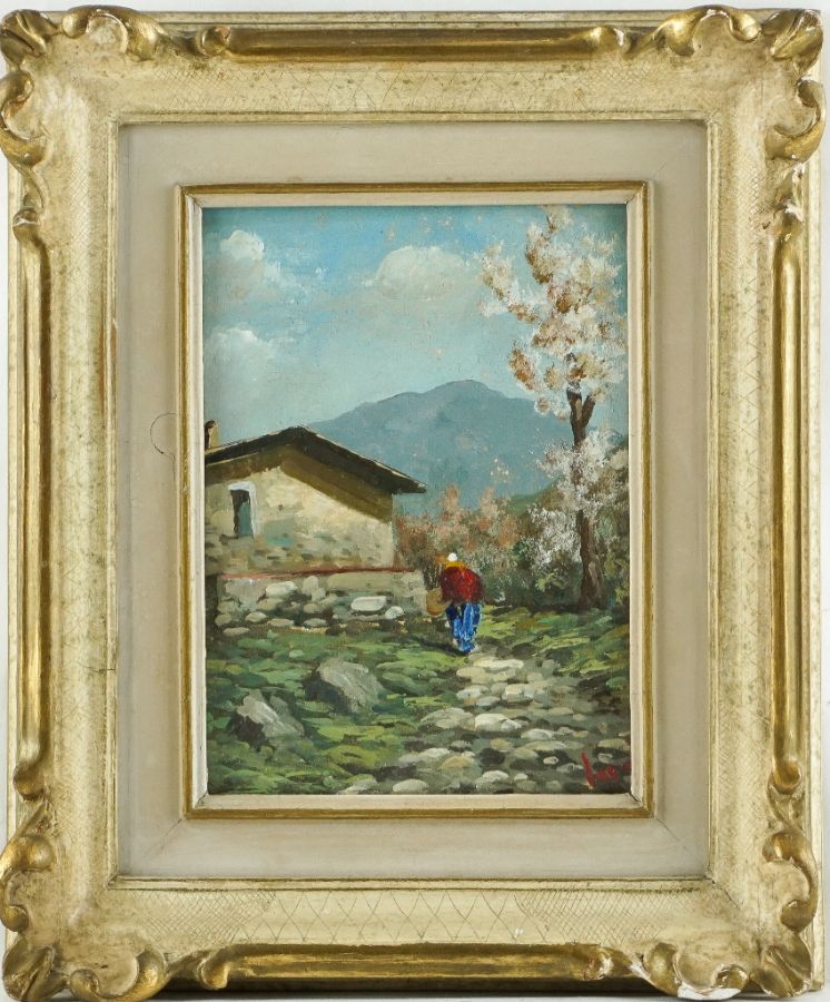 Paisagem Campestre com Figura