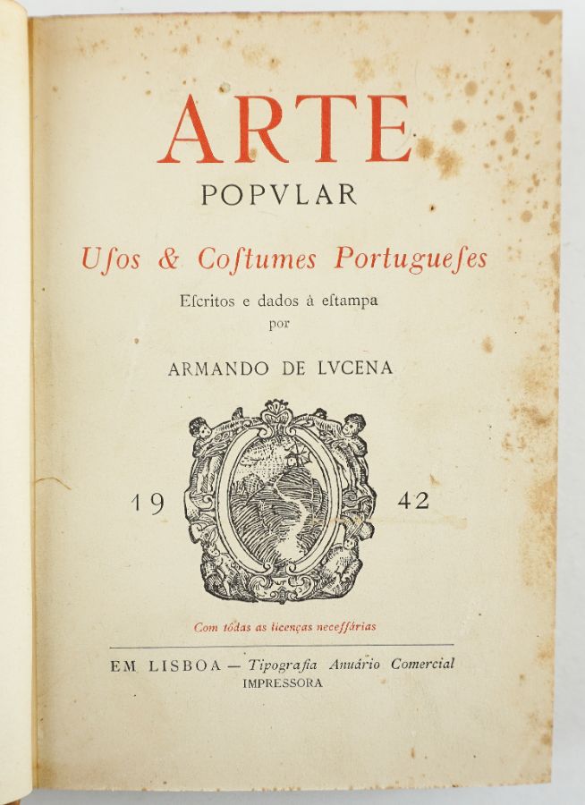 Arte Popular - Armando Lucena - 1ª Edição