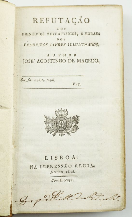 Um clássico do anti-maçonismo (1816)