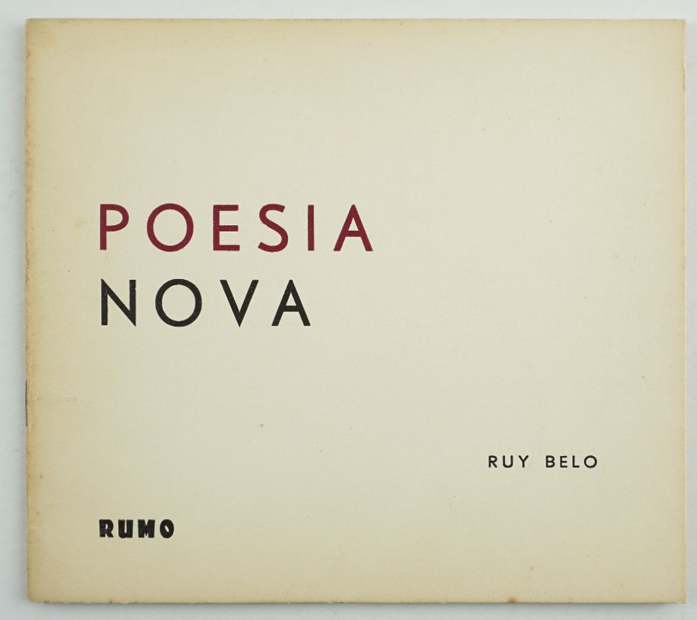 RUY BELO - Primeira Edição