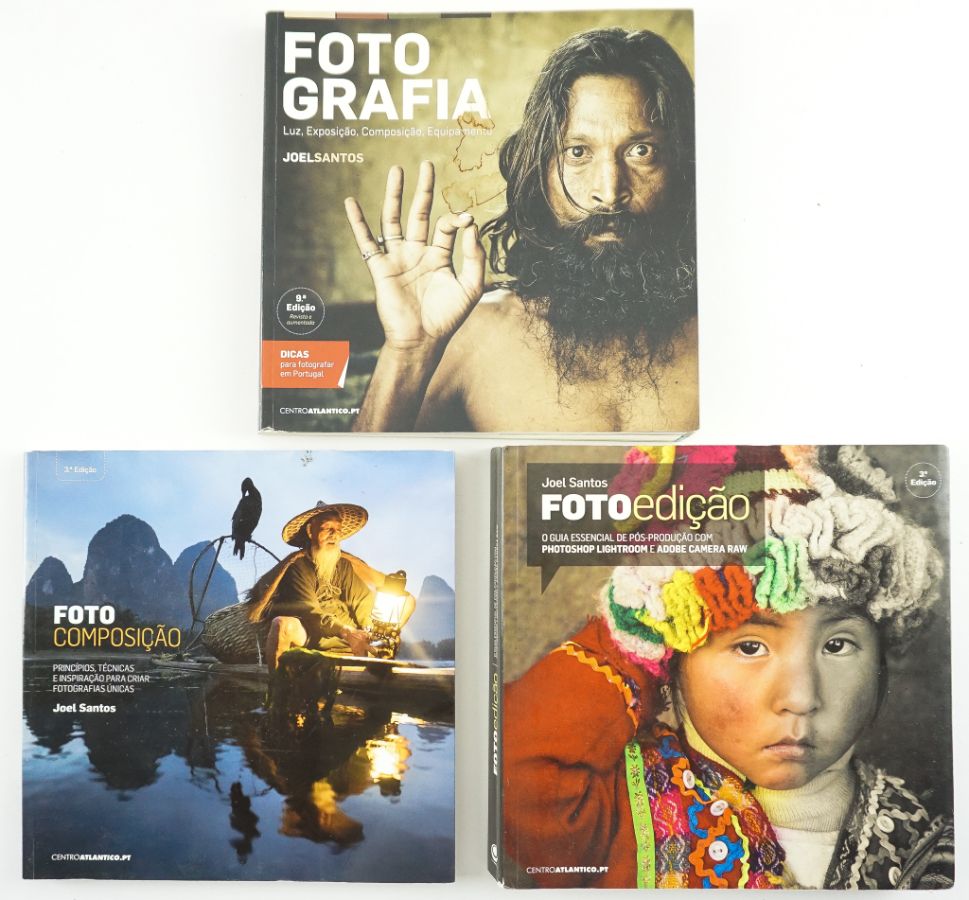 Fotografia, Joel Santos, 3 livros: