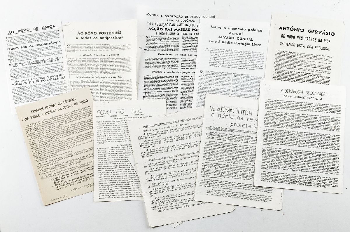 Documentos clandestinos do Partido Comunista Português