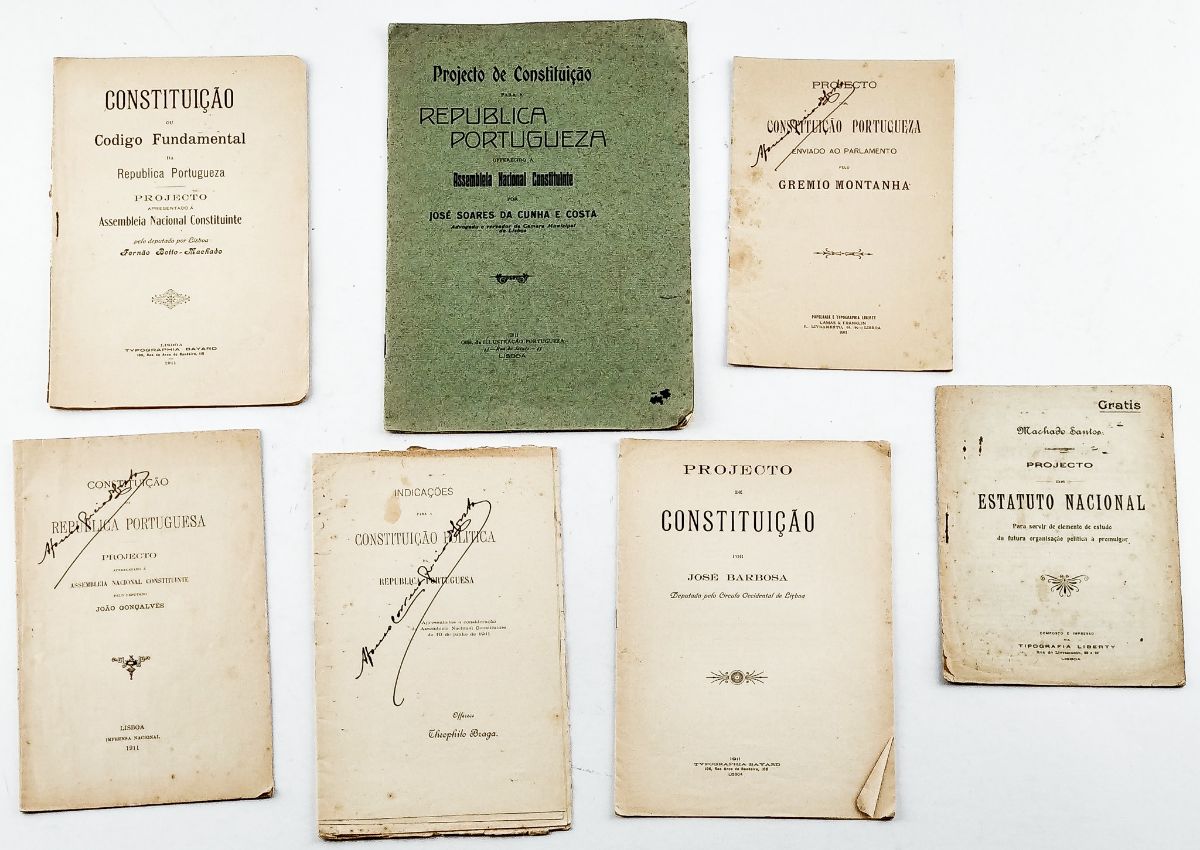 Projectos de Constituição de 1911