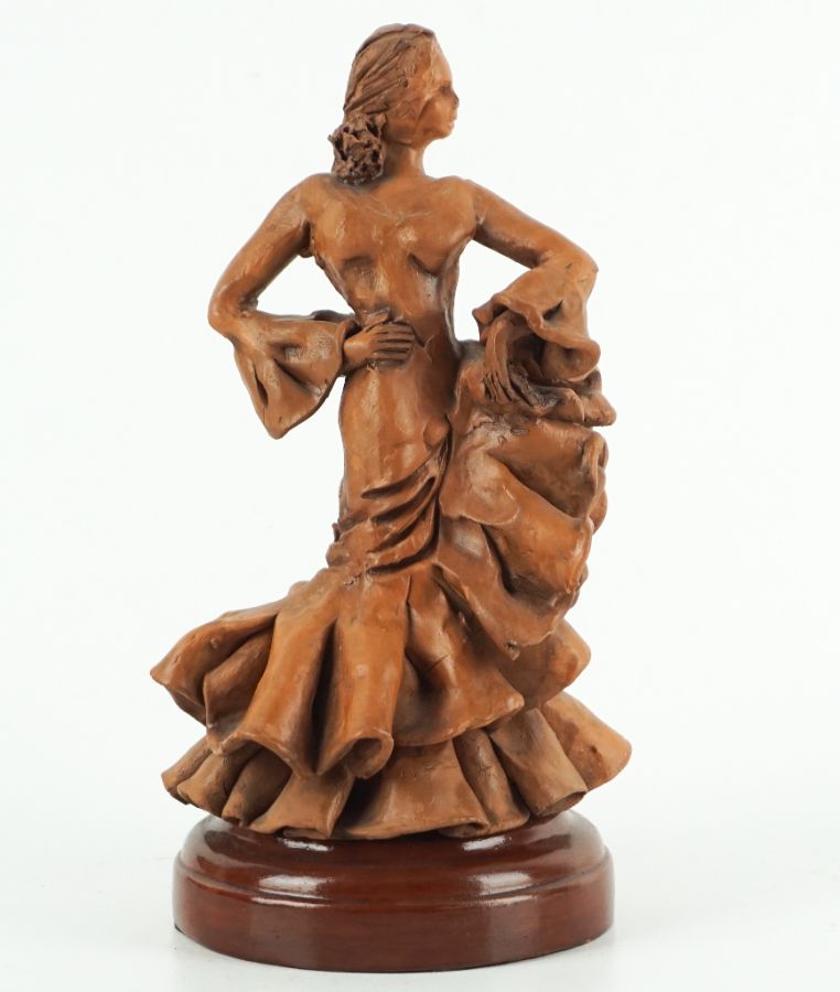 Mulher a dançar o Flamenco