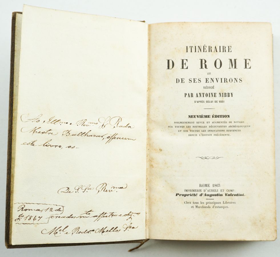 Itinéraire de Rome et de ses environs