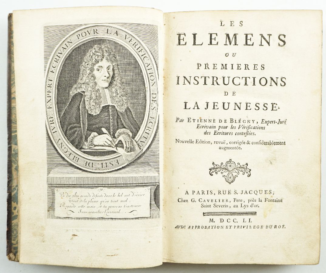 Les Elémens ou premières Instructions de la Jeunesse (1751)