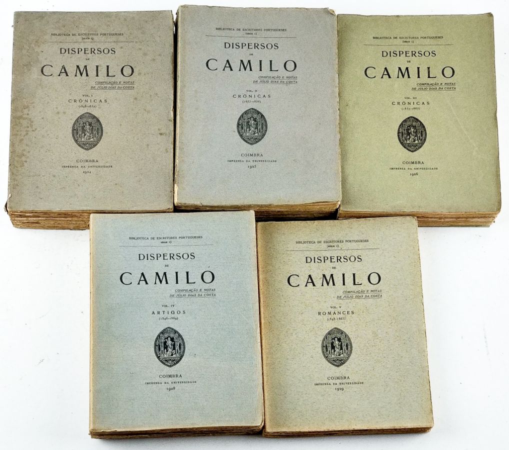 DISPERSOS DE CAMILO , Camilo Castelo Branco