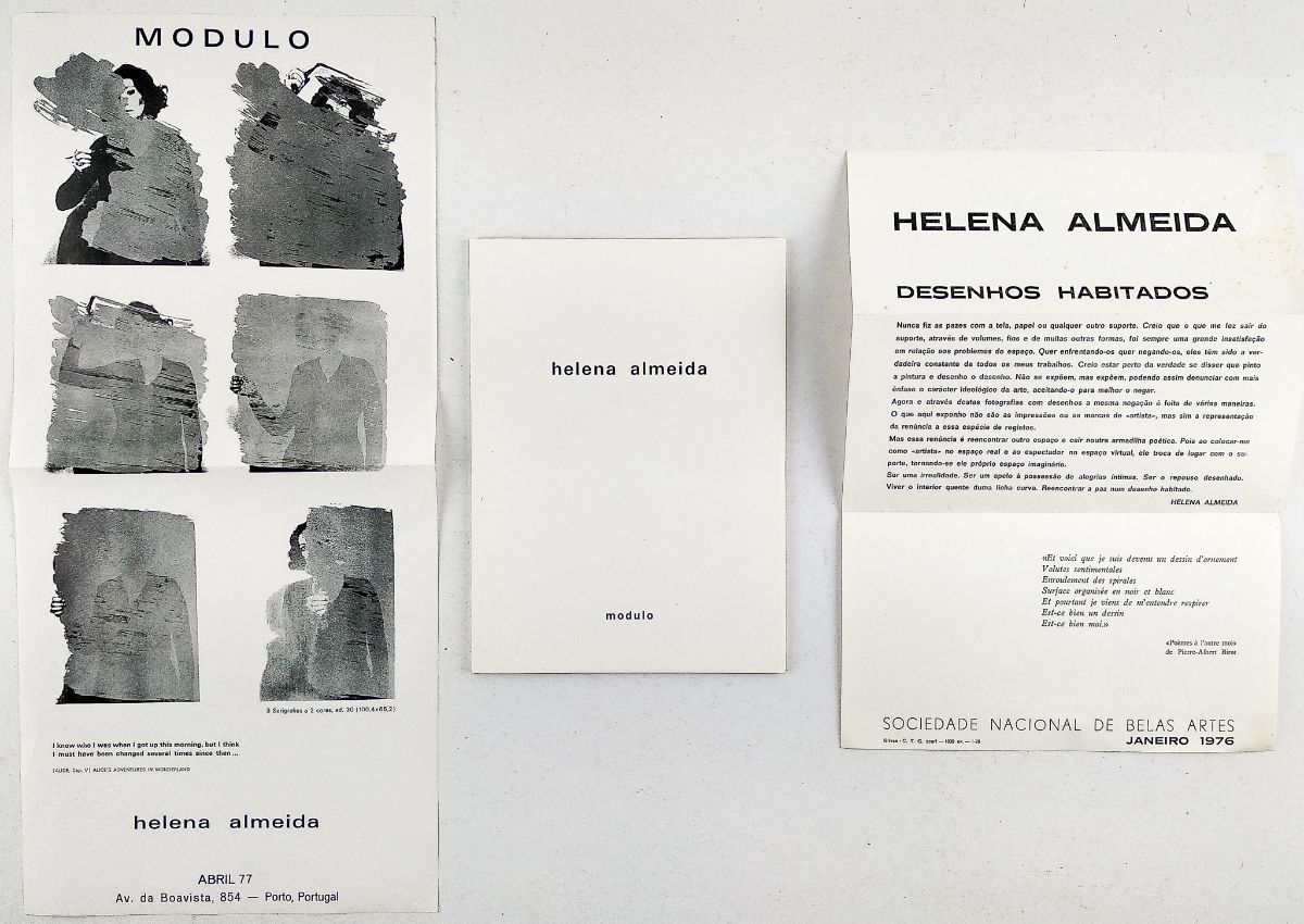 Helena Almeida – Livro de artista e cartazes