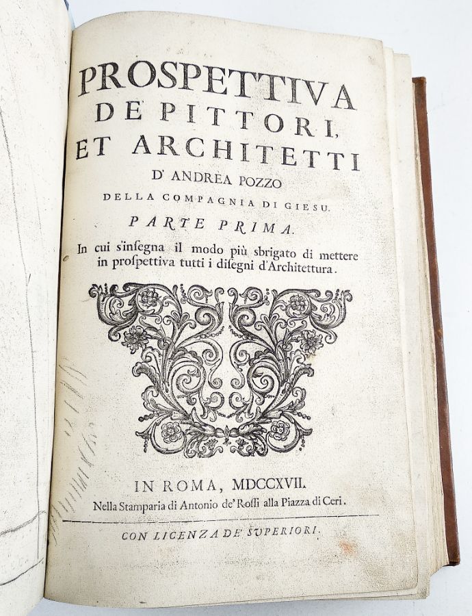 Prespecttiva Pictorum et Architectorum – 1717 - 1723