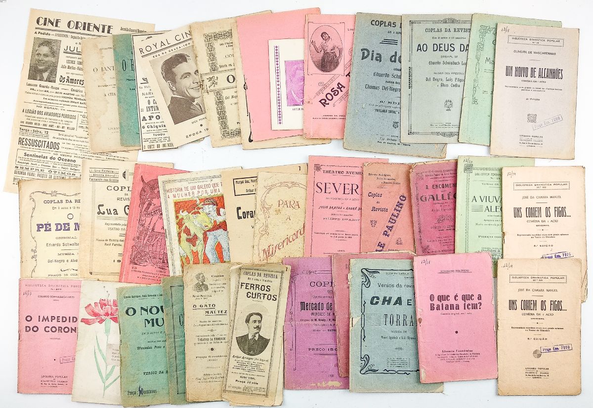 Programas de Teatro e Revistas