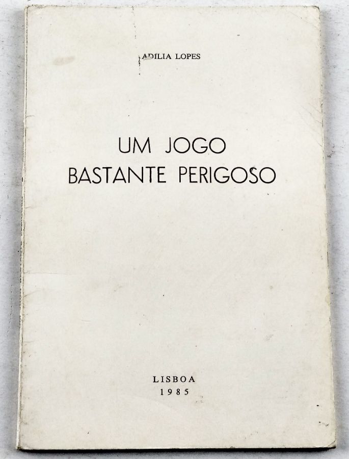Adília Lopes – Primeiro Livro da autora