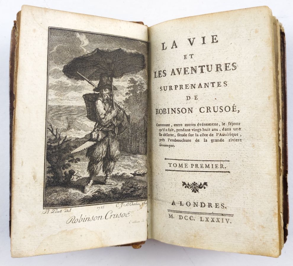 La Vie et Les Aventures Surprenantes de Robinson Crusoé (1784)