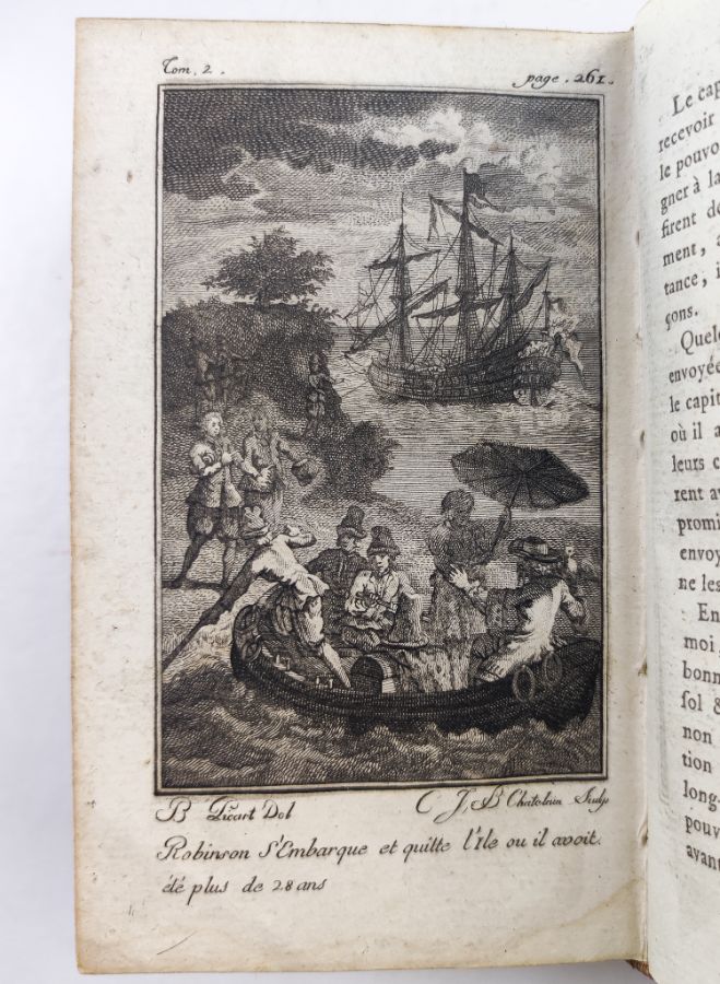 La Vie et Les Aventures Surprenantes de Robinson Crusoé (1784)
