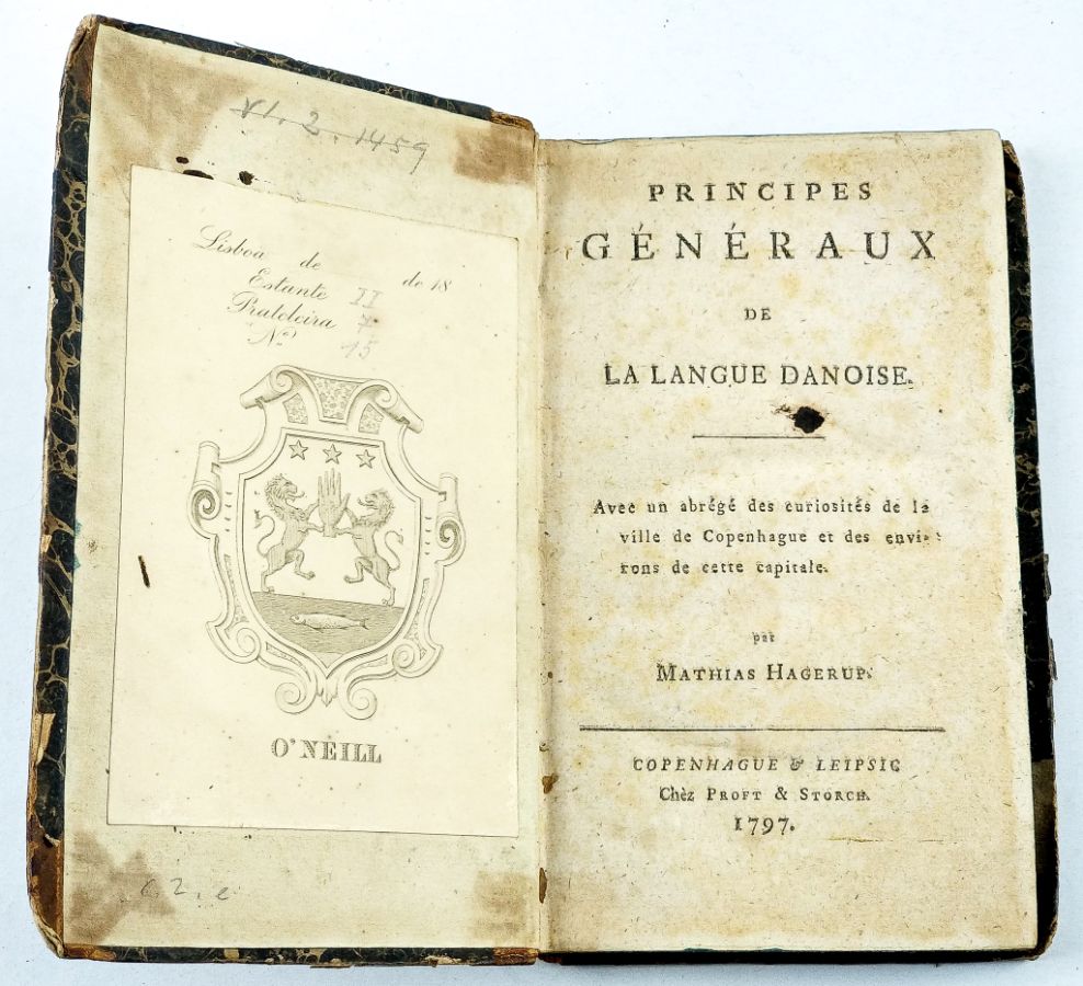 La Langue Danoise – Ex – Libris Heraldico