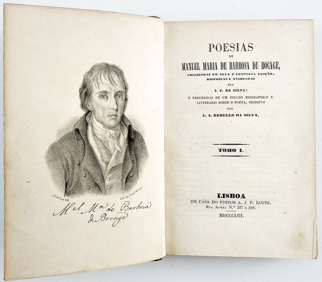 Bocage – Poesias (1853)