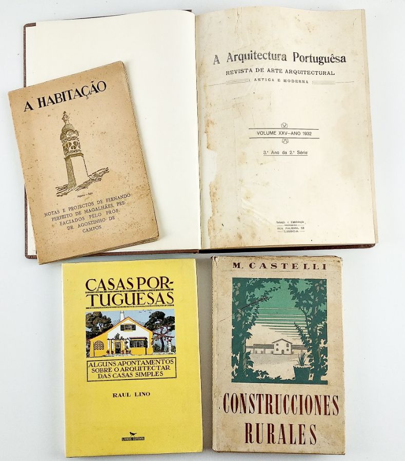 Quatro Livros Diversos sobre Construções