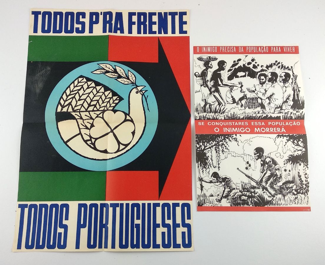 Colecção de Cartazes Propaganda Colonial e Acção Psicológica