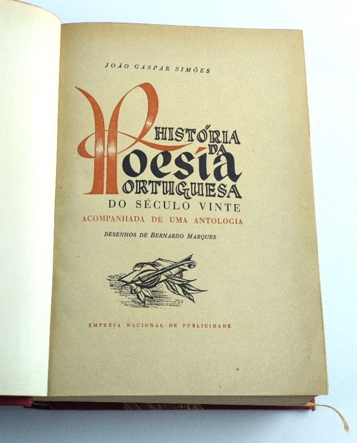 História da Poesia Portuguesa do Século Vinte e Perspectiva da Literatura Portuguesa do Século XIX