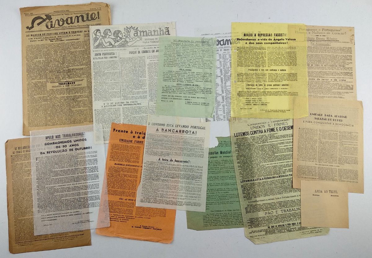 Documentos clandestinos do Partido Comunista Português