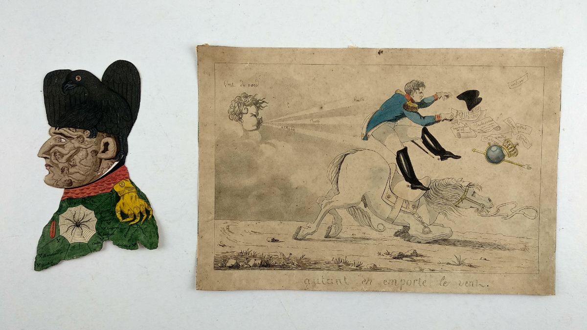 Raras gravuras anti Napoleónicas