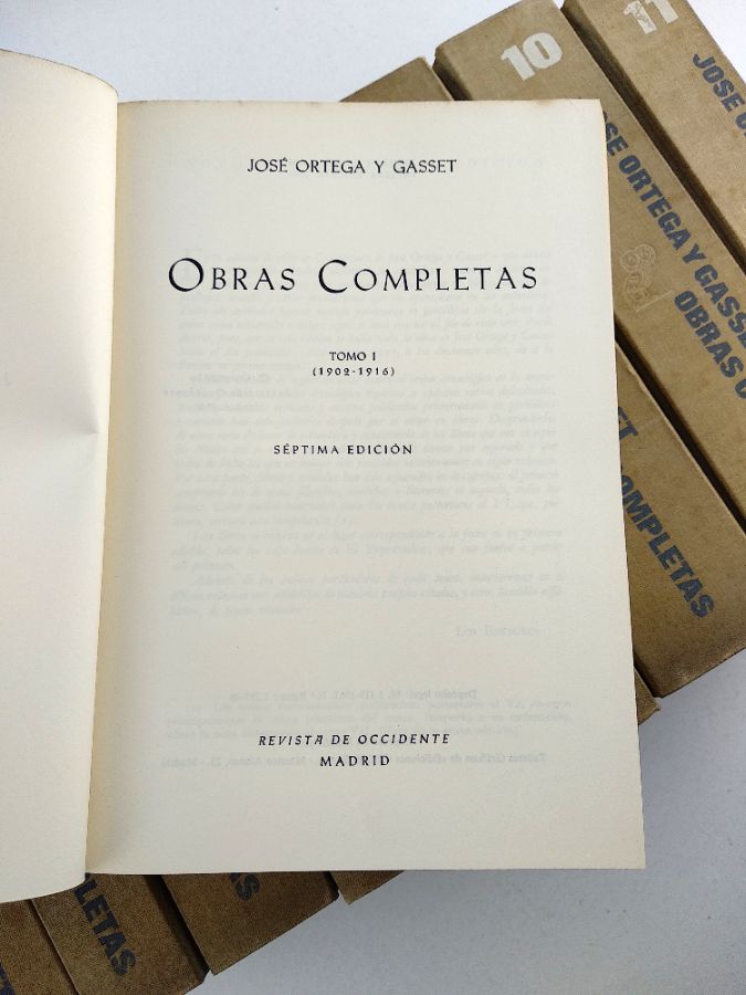 José Ortega y Gasset