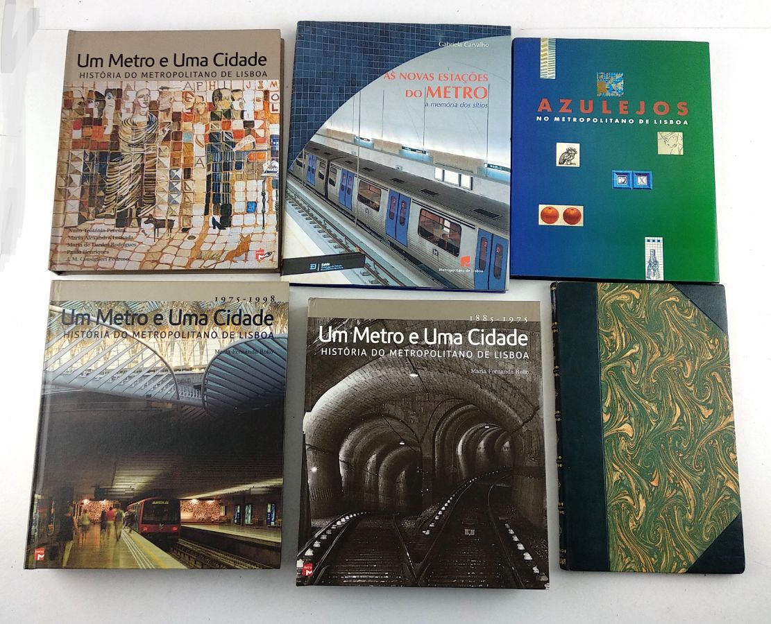 Livros sobre o Metro 
