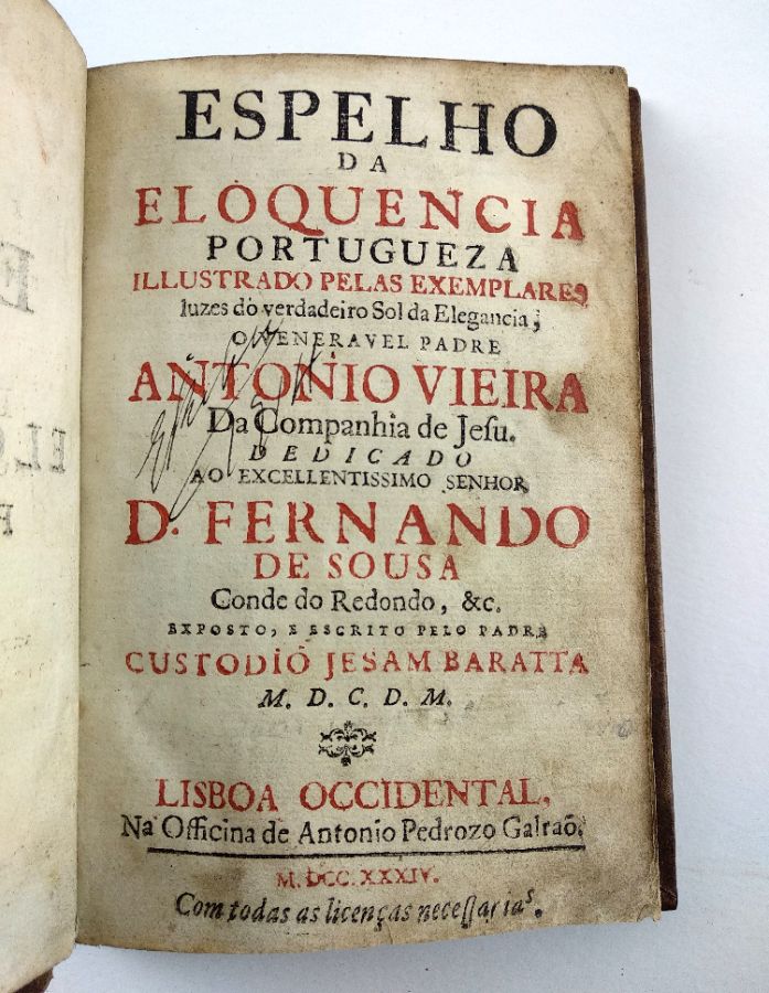 Espelho da Eloquência Portuguesa (1734)