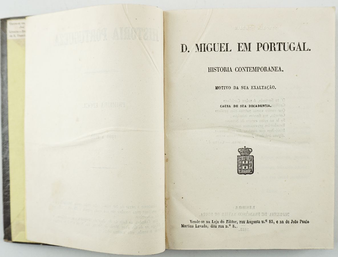 Uma História de Portugal (1820-1834) na óptica miguelista