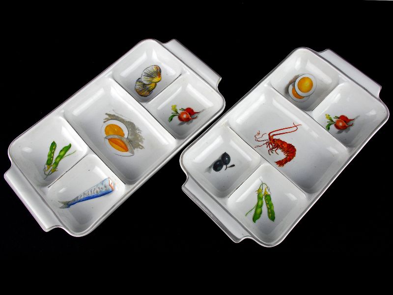 2 Travessas para aperitivos