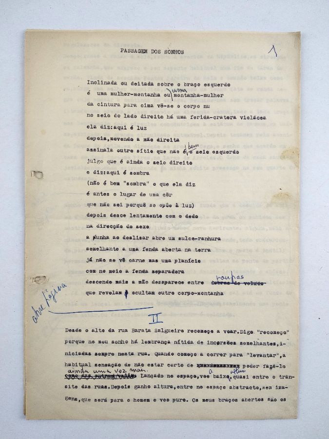 Mário Cesariny – Manuscritos