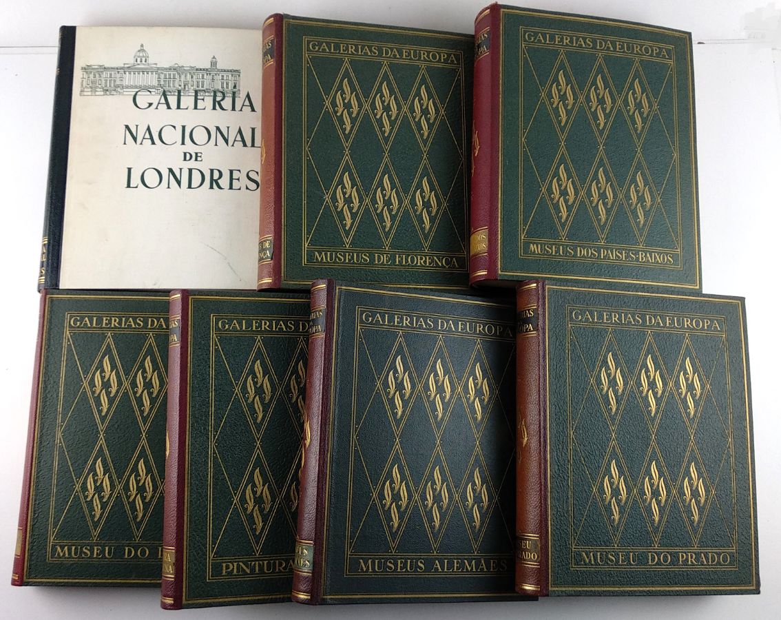 Galerias da Europa – 7 volumes