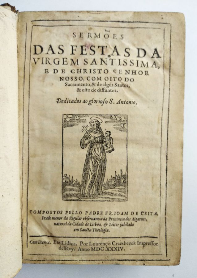 Sermões das Festas da Virgem Santissima e de Christo Nosso Senhor (1634)