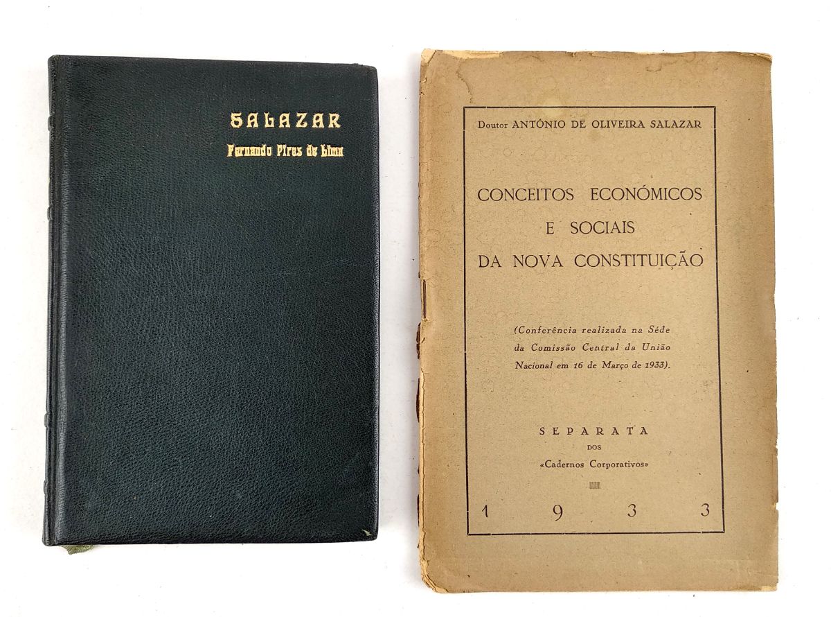 LIVRO QUE TERÁ SIDO OFERECIDO A SALAZAR e O Seu Primeiro discurso