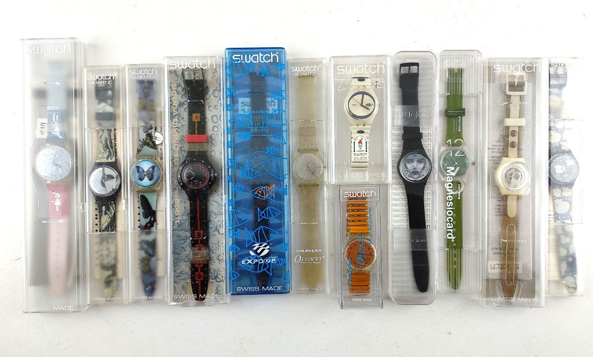 12 Relógios Swatch