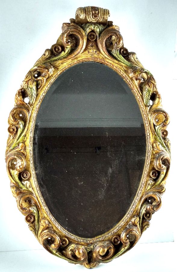 Espelho Oval antigo