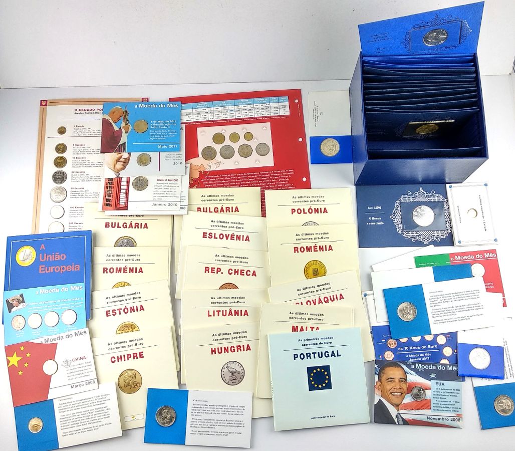 13 Moedas de 1000 Escudos em Prata