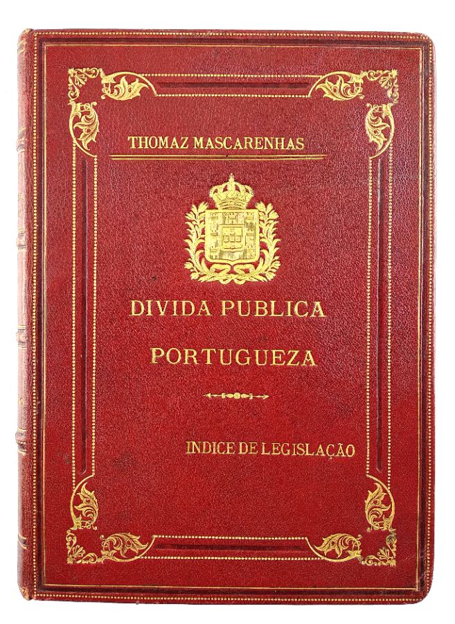 Divida Publica Portugueza Broch - Thomaz de Mascarenhas