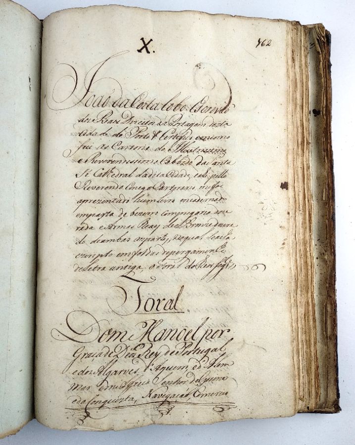Livro Manuscrito – Cidade do Porto (finais do Séc. XVIII)