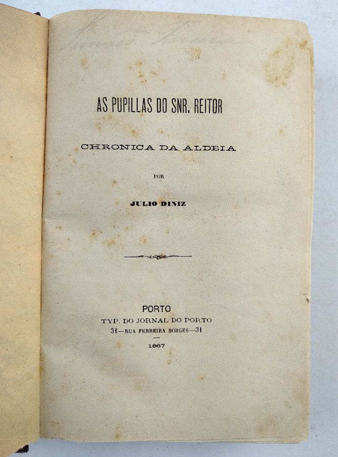 Julio Diniz - Duas primeiras edições