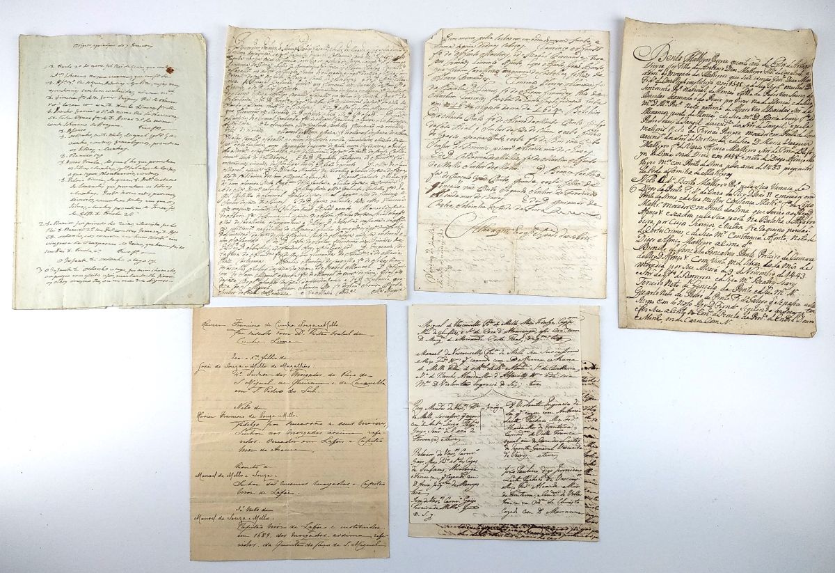 Manuscritos do séc. XVIII e XIX sobre Genealogia e Herálidica