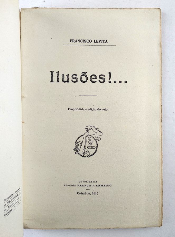 1º livro do introdutor do Futurismo em Portugal