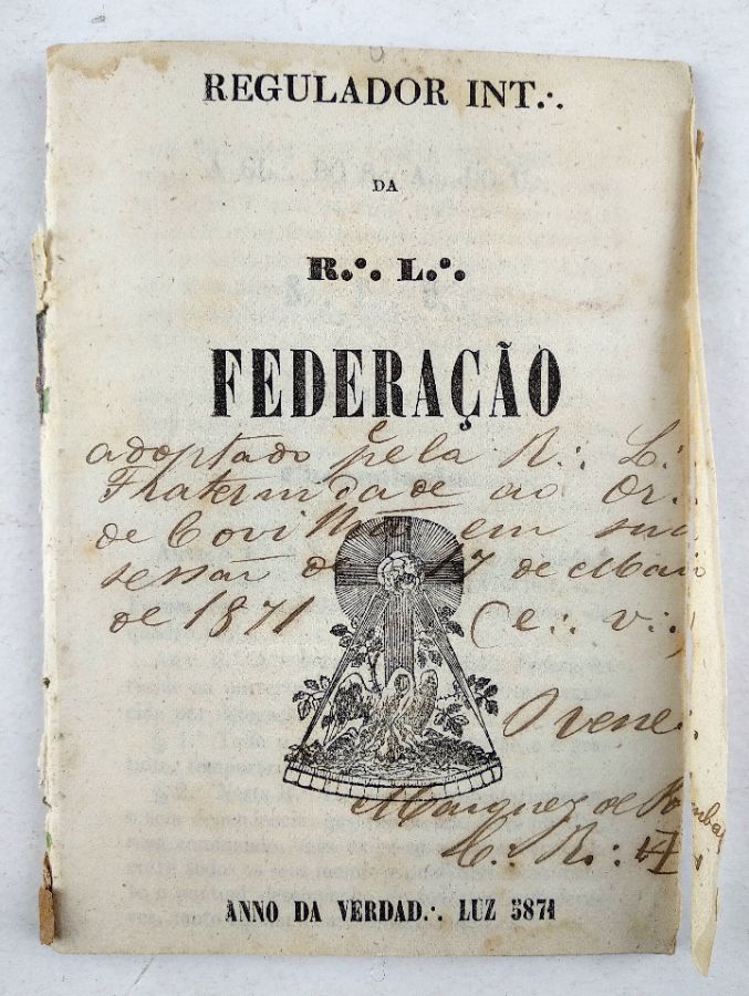 Rara publicação maçónica de Coimbra (1871)