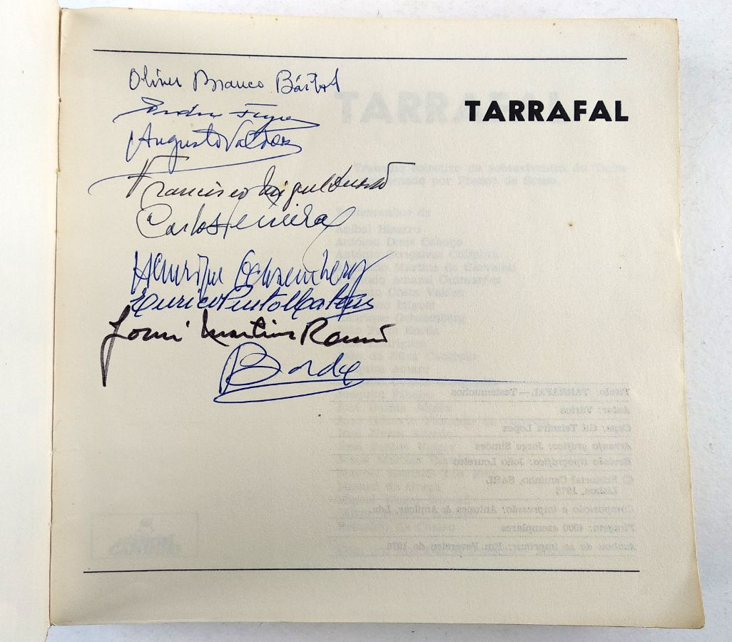 Testemunhos do Tarrafal, autografados