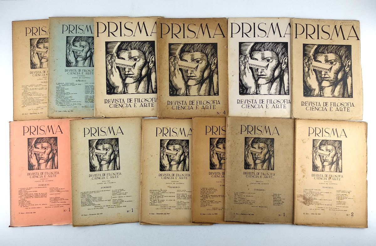 Prisma Revista de Filosofia, Ciência e Arte. Director: Aarão de Lacerda.