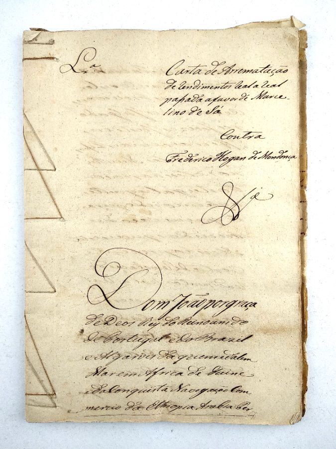 Carta - Lisboa 1818